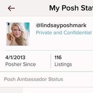 ⭐️⭐️⭐️⭐️⭐️ POSH AMBASSADOR ⭐️⭐️⭐️⭐️⭐️